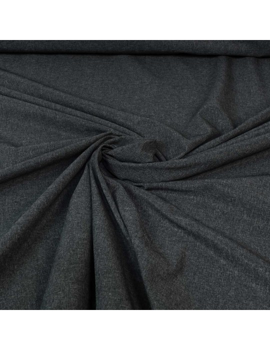 Tissu d'habillement polyester/élasthanne gris