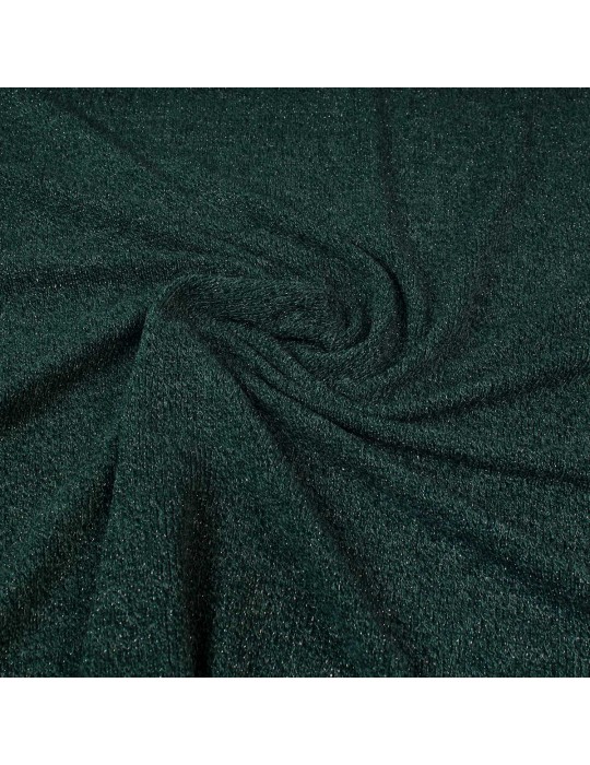 Tissu maille polyester/acrylique vert
