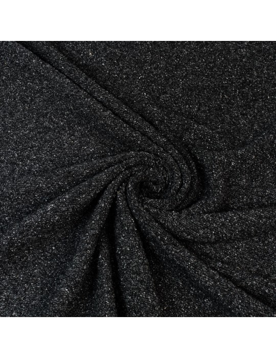 Tissu lainage gris foncé 140 cm