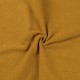Coupon 3m Tissu Bord Cote Uni Ocre 