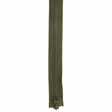 Fermeture sac noire à glissiere métal bronze double curseurs m5 , longue de  20 à 65 cm - Un grand marché
