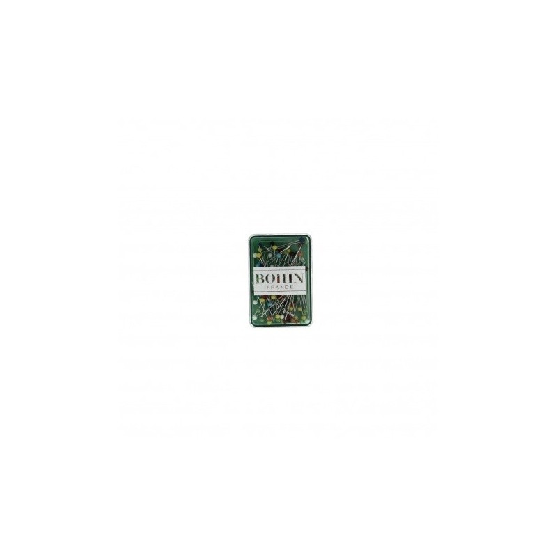 Bohin - Epingle Tête Verre 30mmx06mm Bte 80pcs 