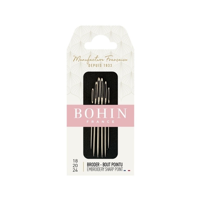 Bohin - Aiguille Broderie/canevas Assortiment 18/20/24