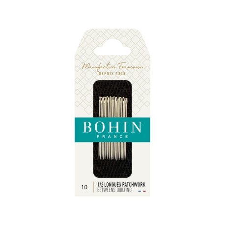 Bohin - Aiguille à Coudre Demi Long A1/2f N° 10 