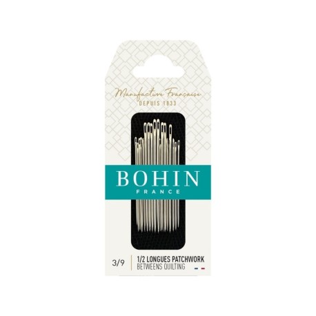 Bohin - Aiguille à Coudre Demi Long A1/2f N° 3/9 