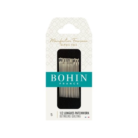 Bohin - Aiguille à Coudre Demi Long A1/2f N° 5 