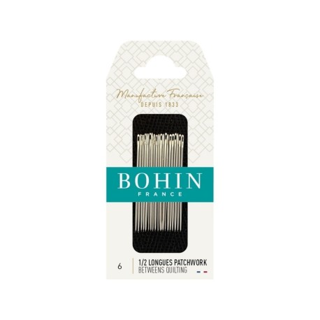Bohin - Aiguille à Coudre Demi Long A1/2f N° 6