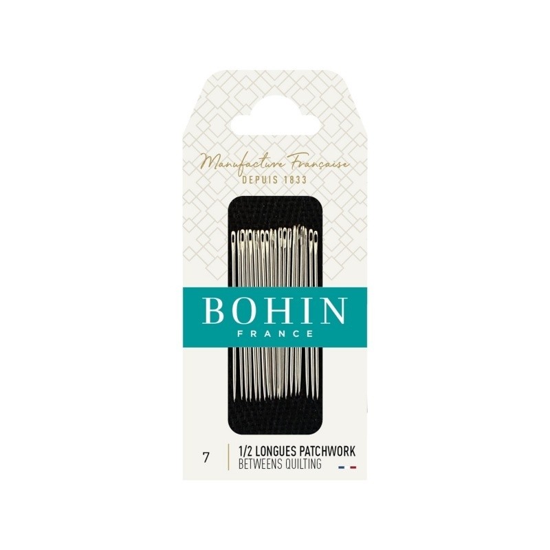 Bohin - Aiguille à Coudre Demi Long A1/2f N° 7