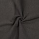 Coupon 3m Tissu Bord Cote Uni Marron 