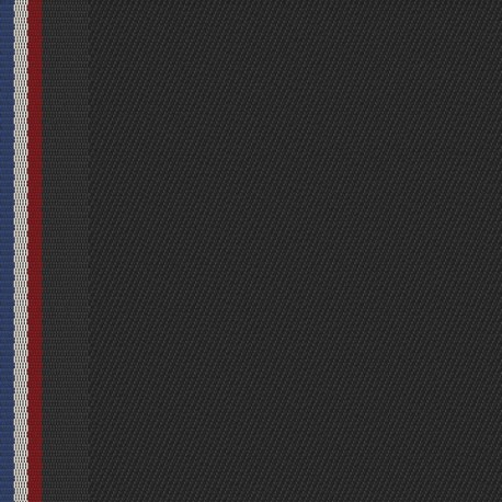 Coupon 3m Tissu Sisal Uni Noir 