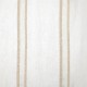 Coupon 3m Tissu Etamine Rayée Marty Beige