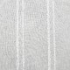Coupon 3m Tissu Etamine Rayée Marty Blanc