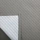 Coupon 3m Tissu Doublure Acoustique et Thermique Gris