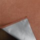 Coupon 3m Tissu Occultant Thermique Klima Terracotta
