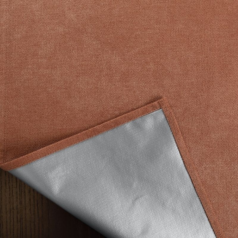 Coupon 3m Tissu Occultant Thermique Klima Terracotta