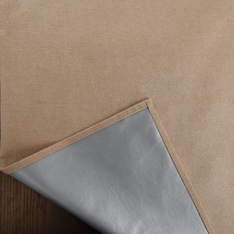 Coupon 3m Tissu Occultant Thermique Klima Beige
