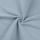 Coupon 3m Tissu Bord Cote Uni Bleu Clair 