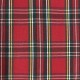 Coupon 3m Tissu Ecossais Tartan Rouge Vert 