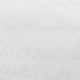 Coupon 3m Tissu Laurea Jacquard Enduit Blanc 