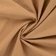 Coupon 3m Tissu Coton Lavé Uni Taupe