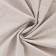 Coupon 3m Tissu Coton Lavé Uni Sable 