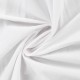 Coupon 3m Tissu Coton Lavé Uni Blanc 