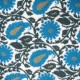 Coupon 3m Tissu Teddy Jacquard Pétrole