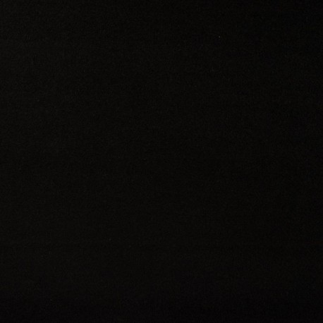 Coupon 3m Tissu Caban Uni Noir
