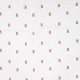 Coupon 3m Tissu Jersey de Coton Cotele Ecru Ourson 