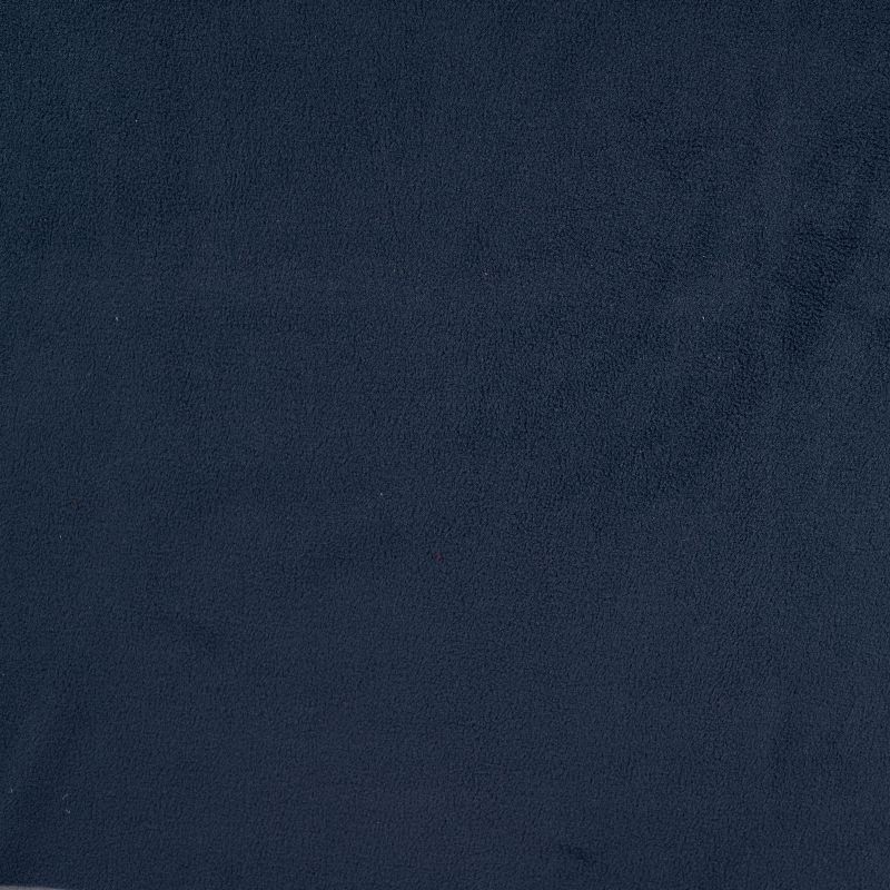 Coupon 3m Tissu Polaire Double Face Bleu Denim