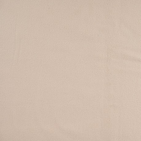 Coupon 3m Tissu Polaire Double Face Sable