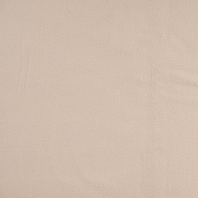 Coupon 3m Tissu Polaire Double Face Sable