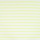 Coupon 3m Tissu French Terry Neon Rayure Jaune