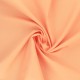 Coupon 3m Tissu Coton Uni Pêche 