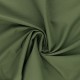 Coupon 3m Tissu Coton Uni Vert 