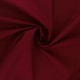Coupon 3m Tissu Coton Uni Bordeaux 