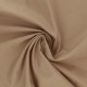 Coupon 3m Tissu Coton Uni Tan 