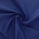 Coupon 3m Tissu Coton Uni Bleu Foncé