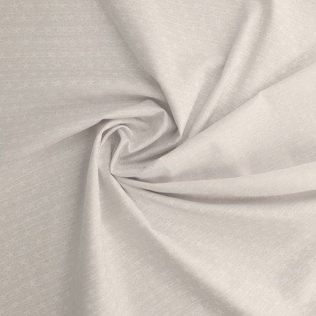 Coupon 3m Tissu Coton Imprimé Etoile