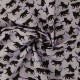 Coupon 3m Tissu Coton Imprimé Chat Noir