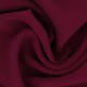 Coupon 3m Tissu Gabardine Viscose Polyester Uni Bordeaux 