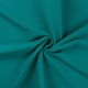Coupon 3m Tissu Bord Cote Uni Pétrole 