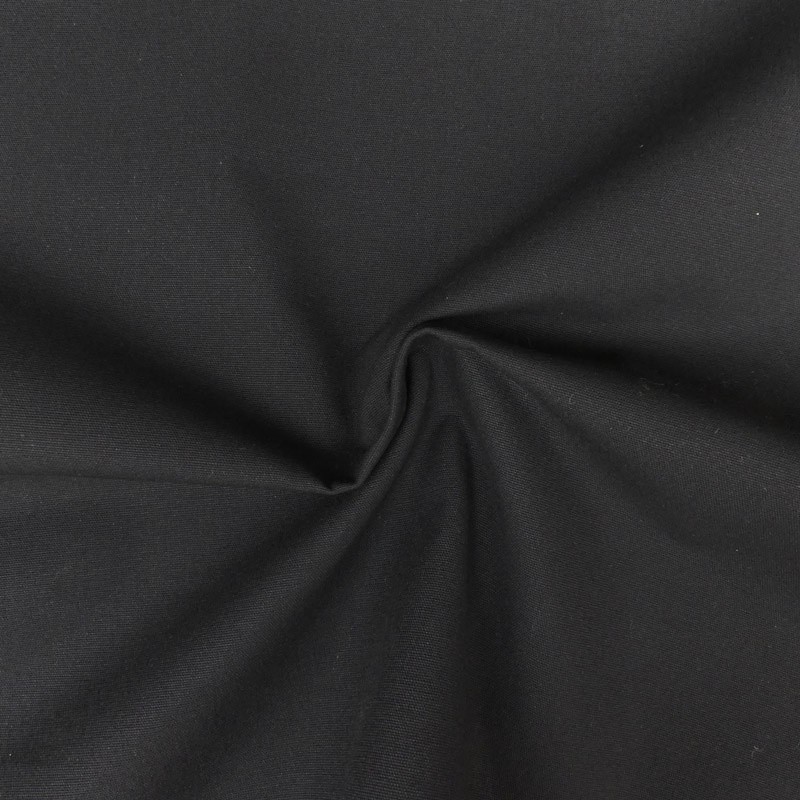 Coupon 3m Tissu Prismo Noir Grande Laize
