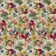Coupon 3m Tissu Toile Amaru Fond Lin