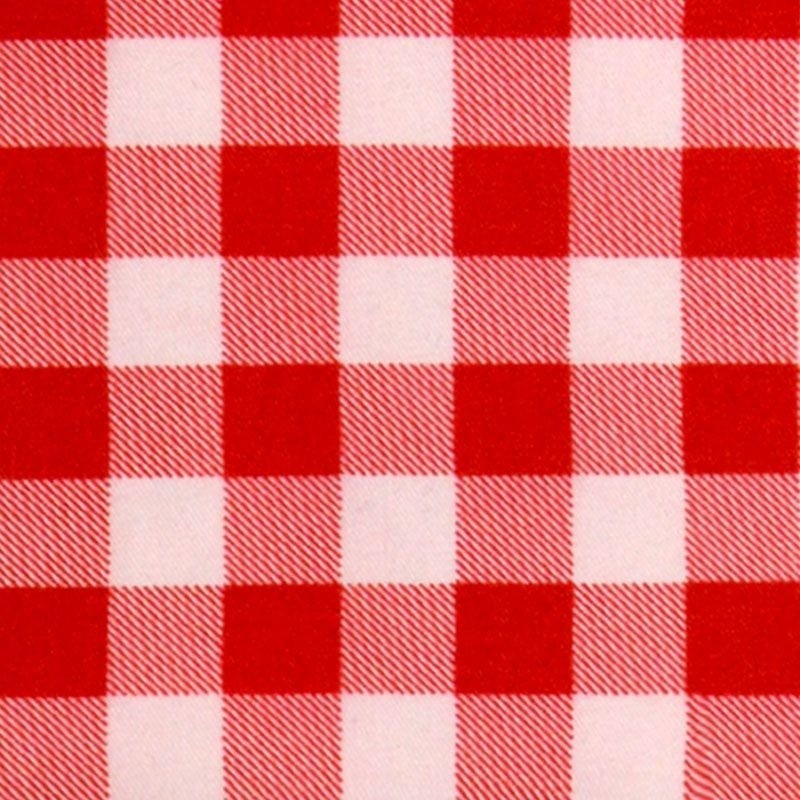Coupon 3m Toile Vichy Rouge Cirone