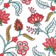 Coupon 3m Tissu Persane Toile Lorraine Multico 