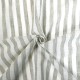 Coupon 3m Tissu Etamine Rayée Vasco Kaki 