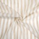 Coupon 3m Tissu VEtamine Rayée Vasco Ocre 