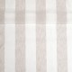 Coupon 3m Tissu Etamine Rayée Gamma Coloris Lin 