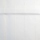 Coupon 3m Tissu Etamine Rayée Onega Fil Chenillé Blanc 